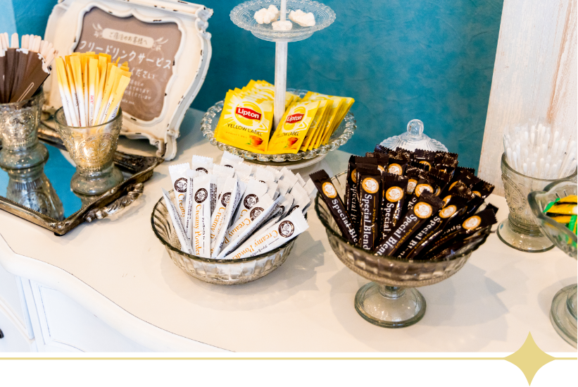 無料ドリンクサービス